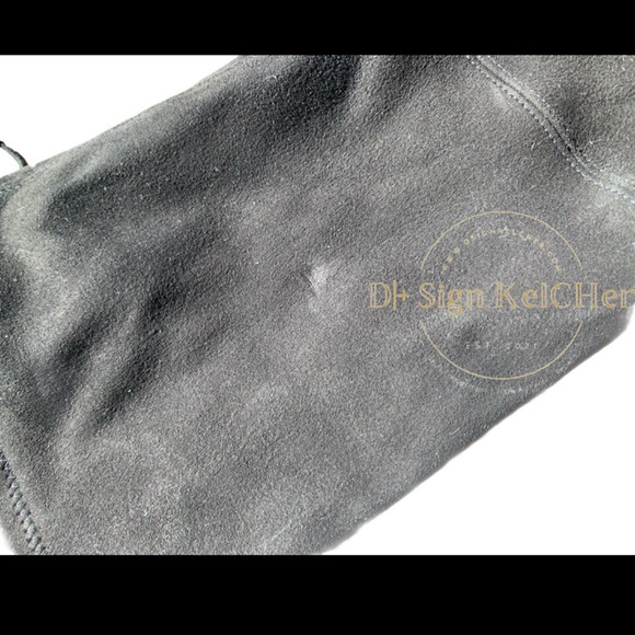 Stuart Weitzman Black Tiemodel Suede Pointed Toe heeled over the knee boots - Picture 11 of 14